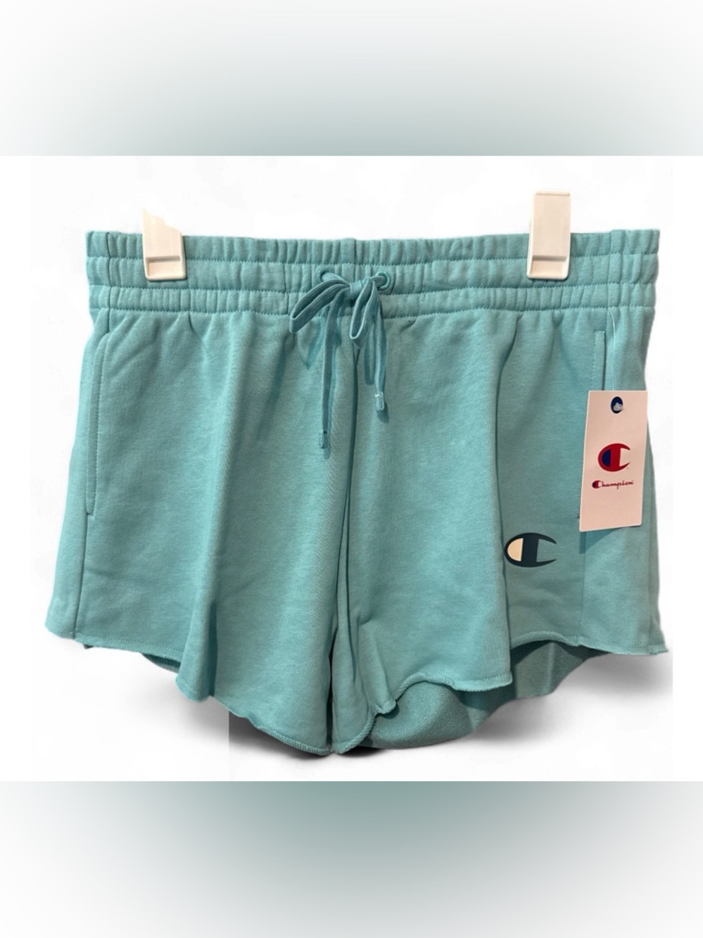 Size Medium Champion Womens Blue Drawstring Shorts